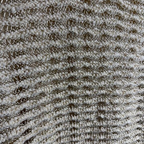 Marled Cream Knit Top - Picture 3 of 9